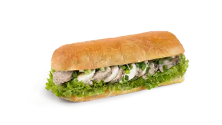 Ciabatta ze schabem wolno gotowanym i pastą chrzanową