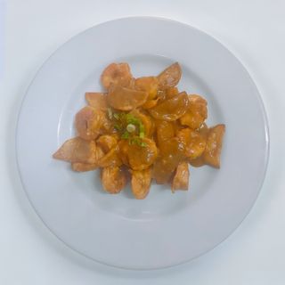 165. Pollo con patate e curry