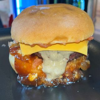 Hamburguesa de Ángus doble Cheddar
