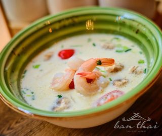 Tom Kha Kung z krewetkami