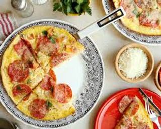 Omelette Pepperoni