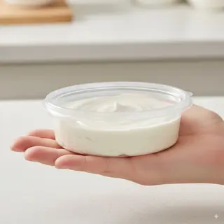 Queso Crema Natural Mediano (250 ml.)
