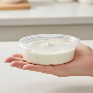 Queso Crema Natural Mediano (250 ml.)