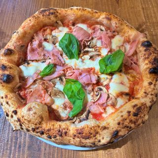 PIZZA COTTO E FUNGHI       