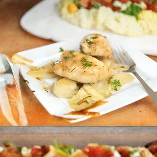 File oslića sa prilogom