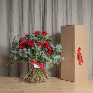 Ramo Rosas Rojas 10 Tallos