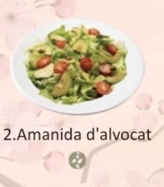 2. Amanida D'Alvocat