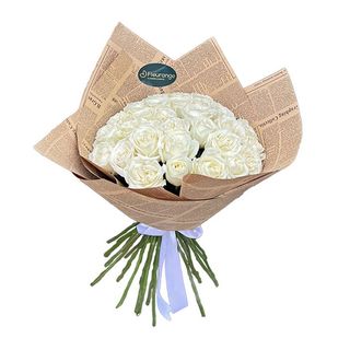 Buchet cu Trandafiri Albi