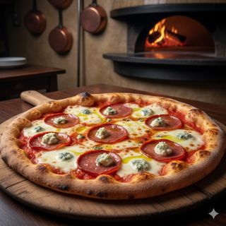 Diavola e gorgonzola