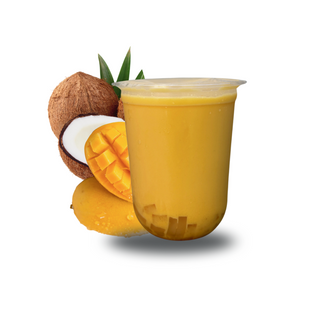 Mango Coconut Milk Tea