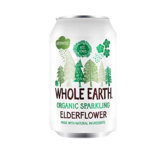 Whole earth okus organic sparkling elderflower