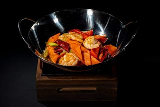 425 Scodella di fuoco con gamberi