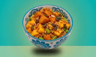 CRUNCHY SALMON BOWL