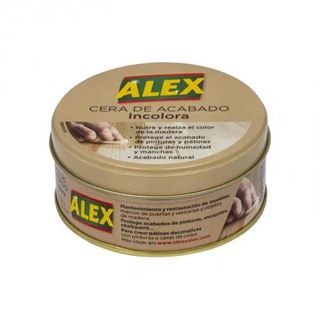 Cera Incolora para Todo Tipo de Madera Alex 250 Ml.
