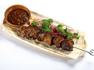 Szasłyk z wołowiny