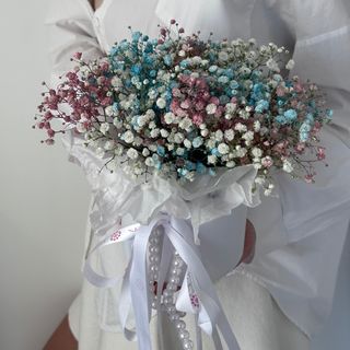 Композиція "Гіпсофіл райдужний (5)"