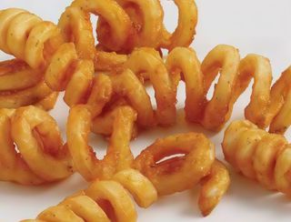 Patata twist aromatizzata maxi e polpettine