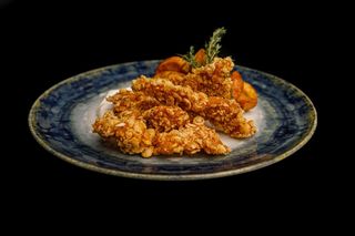 Crispy de pui  + garnitura la alegere