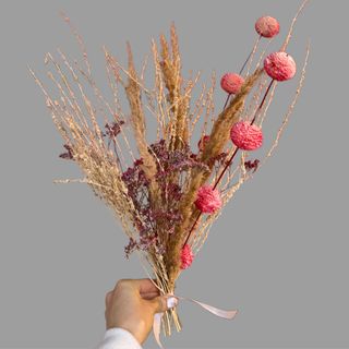 Bukiecik z kwiatów suszonych 