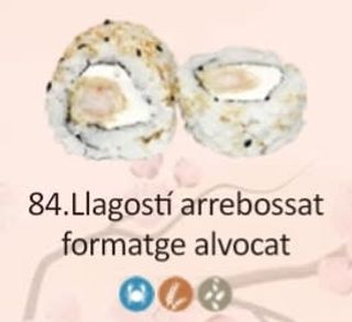 84. Llagostí Arrebossat Formatge Alvocat (8 Uds.)