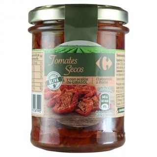 Tomates Secos Con Aceite De Oliva Y Girasol Carrefour 120 L.