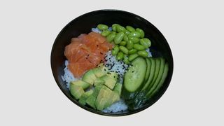 Bowls Salmon with cucumber 8 komada