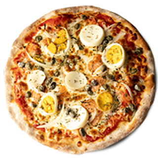 Pizza Pequeña Salmón (24 Cm.)