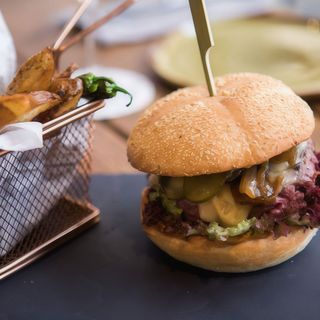 Hamburguesa Es Mercat 100% rubia gallega