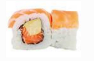 Rainbow roll de salmón (8 uds.)