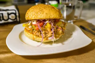 Shaorma sandwich