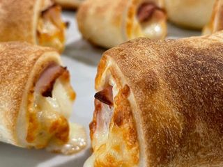 Pizzabułki ser, szynka