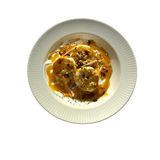 Сирники з пюре манго та йогуртом