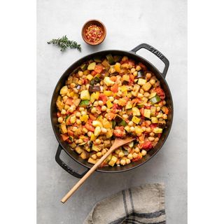 Tofu & Chickpea Ratatouille