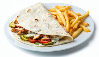 Порция пилешки дюнер