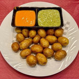 Papas arrugas con mojo picon