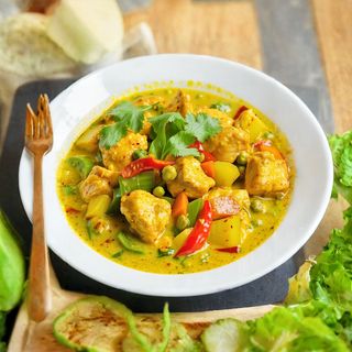 Kurczak curry żółty