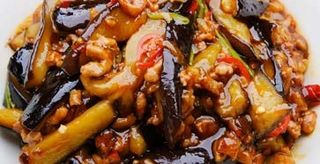 196. Melanzane con macinato di maiale