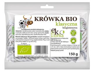 KRÓWKI KLASYCZNE BEZGLUTENOWE BIO 150 g - EKOFLORKA