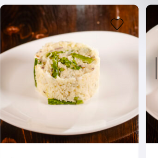 Orez cremos cu sparanghel si parmezan