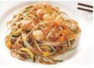 207 Yaki soba gamberi spaghetti di grano saraceno