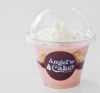 Bolo no Pote Mousse de Morango