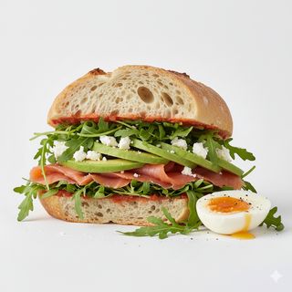 Bocadillo De Salmón