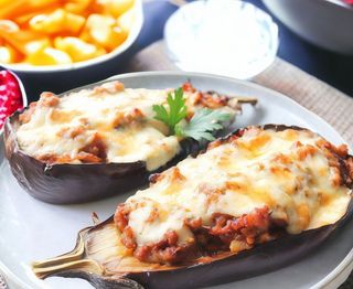 Berenjenas Rellenas De Carne