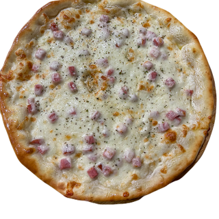 Пицца с ветчиной и сыром 