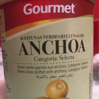 Aceitunas Rellenas De Anchoa En Lata