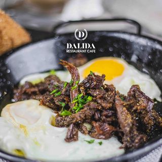 Omelette au Khlie (3 oeufs)