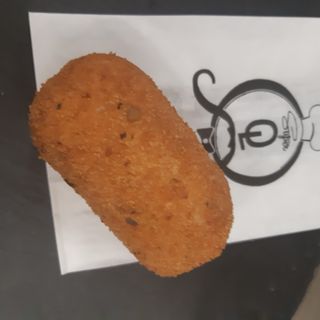 Crocchetta di patate alla bomba calabrese