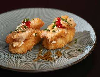 Crusty Rice Chicken Dragon