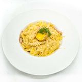 Pâtes carbonara (halal)