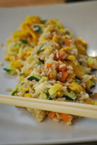 18. Riso saltato alla cantonese